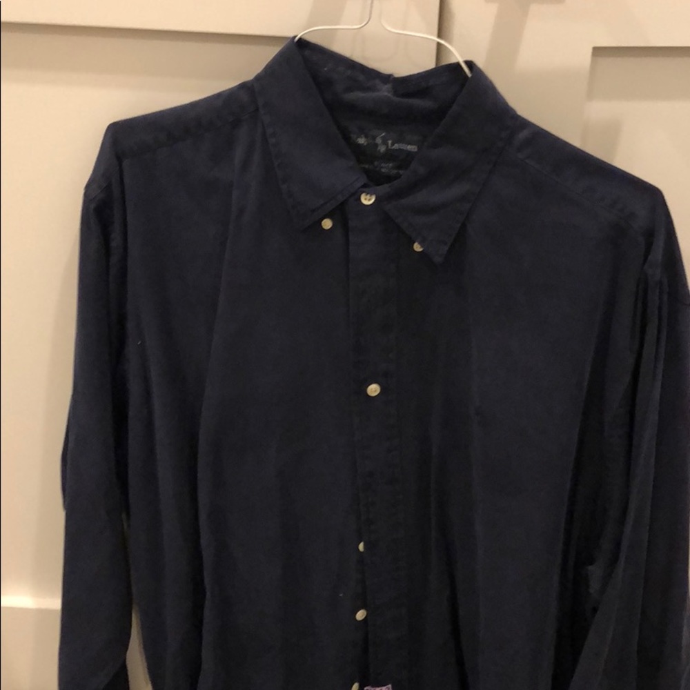 Ralph Lauren navy buttondown